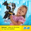 imageFisherPrice Imaginext DC Super Friends Batman Toy Batglider and XL Figure 10 Inches with Launcher for Pretend Play Kids Ages 3 Years