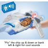 imageFisherPrice Imaginext Spaceship Toy Disney and Pixar Lightyear Lights ampamp Sounds XL15 with Buzz Lightyear Figure for Preschool Kids Ages 3 Years