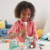 imageFisherPrice Wonder Makers design system Ice Cream Cart 15 pieces craftable building and track set with colorable pieces for preschool kids ages 3 years ampamp up