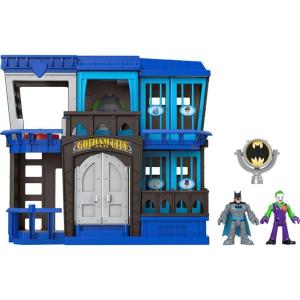 imageFisherPrice Imaginext DC Super Friends Batman Toy Gotham City Jail Recharged Playset for Preschool Pretend Play Kids Ages 3 Years