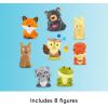 imageFisherPrice Little People Toddler Toy Forest Friends Carry Case Playset with Animal Figures for Pretend Play Kids Ages 1 Years