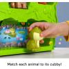 imageFisherPrice Little People Toddler Toy Forest Friends Carry Case Playset with Animal Figures for Pretend Play Kids Ages 1 Years