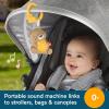 imageFisher Price Baby Toy Beary Soothing Portable Sound Machine with Music Night Light ampamp Customizable Timer for Newborns 0 Months