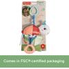 imageFisherPrice Baby Stroller Toy Planet Friends Sea Me Bounce Turtle Plush with Teether Motion ampamp Sounds for Newborns Ages 0 Months