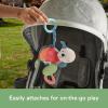 imageFisherPrice Baby Stroller Toy Planet Friends Sea Me Bounce Turtle Plush with Teether Motion ampamp Sounds for Newborns Ages 0 Months