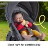 imageFisherPrice Newborn Toy Clack ampamp Quack Goose Animal Themed Baby Rattle for Developmental Play Infants Ages 3 MonthsPack of 1