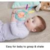 imageFisherPrice Newborn Toy Clack ampamp Quack Goose Animal Themed Baby Rattle for Developmental Play Infants Ages 3 MonthsPack of 2