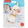 imageFisherPrice Newborn Toy Clack ampamp Quack Goose Animal Themed Baby Rattle for Developmental Play Infants Ages 3 MonthsSmall Pack of 2