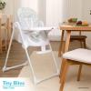 imageFisherPrice by Dream On Me Tiny Bites High Chair Seven Adjustable Height Positions Baby High Chair Easy Quick Fold Travel High Chair Lightweight Easy to Clean Portable High ChairCloud Grey