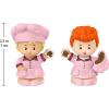 imageFisherPrice Little People Collector I Love Lucy Lucy and Ricky Special Edition Figure Set for Adults ampamp Fans in Display PackageLucy  Ethel