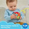imageFisherPrice Baby Learning Toy Laugh ampamp Learn Puppys Activity Cube with Lights Music ampamp Fine Motor Activities for Ages 9 Months