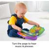 imageFisherPrice Baby Learning Toy Laugh ampamp Learn Storybook Rhymes Musical Book with Lights ampamp Sounds for Infants Ages 6 Months Amazon Exclusive
