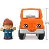 imageFisherPrice Little People Toddler Toy Help and Go Tow Truck and Figure for Pretend Play Kids Ages 1 Years