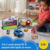 imageFisherPrice Little People Toddler Toy LightUp Learning Camper Playset with Smart Stages for Pretend Play Kids Ages 1 YearsCamper