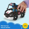 imageFisherPrice Little People Toddler Toys Police Car PushAlong Vehicle ampamp Figure for Pretend Play Preschool Kids Ages 1 Years