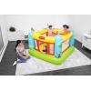 imageFisherPrice Bouncetastic Inflatable Bouncer  Indoor and Outdoor Bounce House for Kids  Great for Ages 3