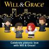 imageLittle People Collector Will and Grace TV Series Special Edition Set for Adults ampamp Fans 4 Figures in a Display Package