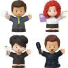 imageLittle People Collector Will and Grace TV Series Special Edition Set for Adults ampamp Fans 4 Figures in a Display Package