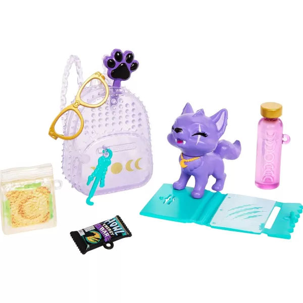 Monster High Clawdeen Wolf Doll with Pet Dog Crescent and Accessories like Backpack Planner Snacks and MoreMonster High Clawdeen Wolf Doll with Pet Dog Crescent and Accessories like Backpack Planner Snacks and More