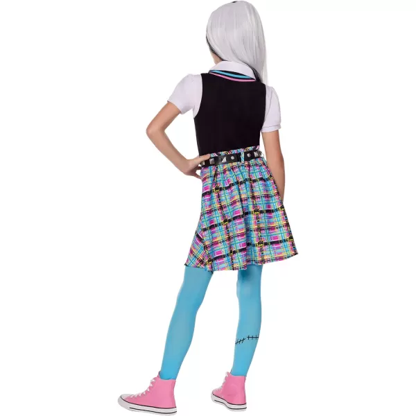 Spirit Halloween Monster High Kids Frankie Stein Costume  Officially Licensed  Zombie Cosplay  Group CostumeSpirit Halloween Monster High Kids Frankie Stein Costume  Officially Licensed  Zombie Cosplay  Group Costume