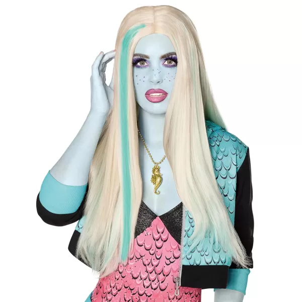 Spirit Halloween Monster High Lagoona Blue Wig  Officially Licensed  Monster High Lagoona WigSpirit Halloween Monster High Lagoona Blue Wig  Officially Licensed  Monster High Lagoona Wig