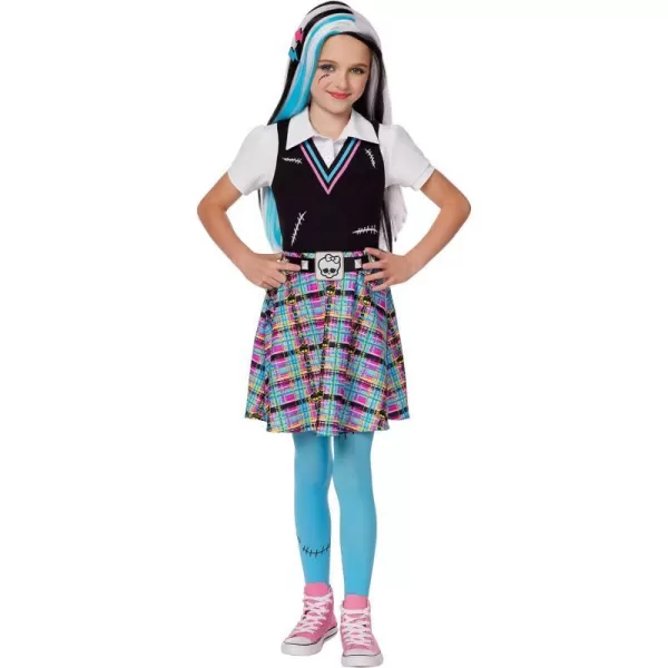 Spirit Halloween Monster High Kids Frankie Stein Costume  Officially Licensed  Zombie Cosplay  Group CostumeSpirit Halloween Monster High Kids Frankie Stein Costume  Officially Licensed  Zombie Cosplay  Group Costume