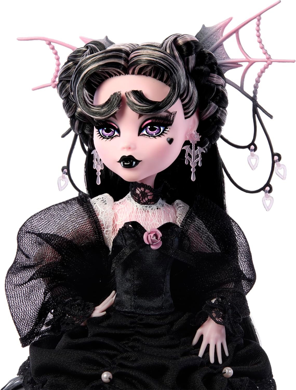Monster High Draculaura Doll Vampire Heart In Extravagant Black Monster High Draculaura Doll Vampire Heart In Extravagant Black
