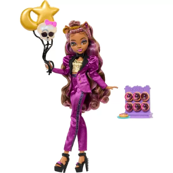 Monster High Cleo De Nile Doll in Monster Ball Party Dress with Themed Accessories Like a ScepterClawdeen