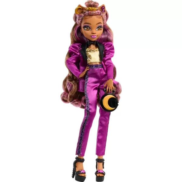 Monster High Cleo De Nile Doll in Monster Ball Party Dress with Themed Accessories Like a ScepterClawdeen