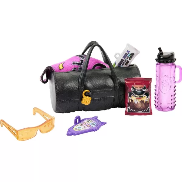 Monster High Doll Clawd Wolf Werewolf with Pet Gargoyle Bulldog amp Themed Accessories Includes Casketball Jersey amp BagMonster High Doll Clawd Wolf Werewolf with Pet Gargoyle Bulldog amp Themed Accessories Includes Casketball Jersey amp Bag