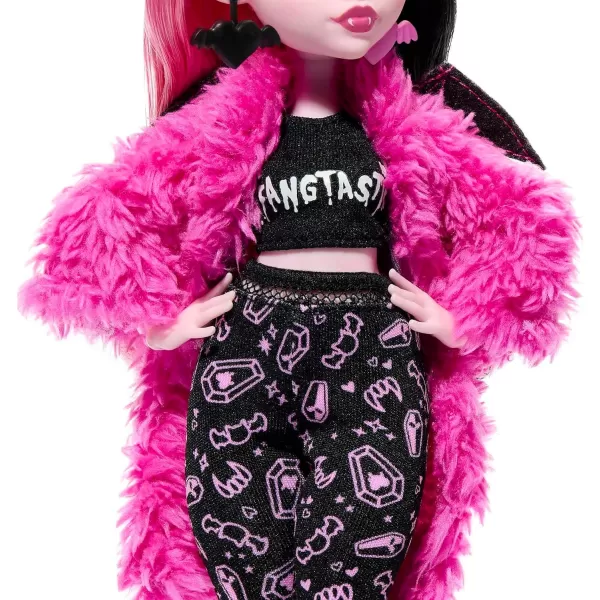 Monster High Doll Draculaura Creepover Party Set with Pet Bat Count Fabulous Sleepover Clothes and Accessories Colors and decorations may varyMonster High Doll Draculaura Creepover Party Set with Pet Bat Count Fabulous Sleepover Clothes and Accessories Colors and decorations may vary