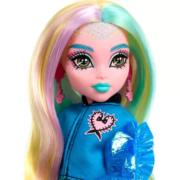 Monster High Doll and Fashion Set Lagoona Blue with DressUp Locker and 19 Surprises Skulltimate SecretsMonster High Doll and Fashion Set Lagoona Blue with DressUp Locker and 19 Surprises Skulltimate Secrets