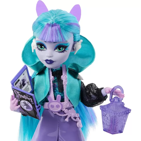 Monster High Doll and Fashion Set Toralei Stripe Doll Skulltimate Secrets Neon Frights DressUp Locker with 19 SurprisesTwyla