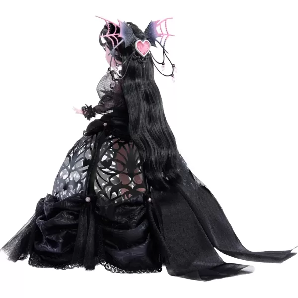 Monster High Draculaura Doll Vampire Heart in Extravagant Black Ballgown with Elegant Headpiece and Accessories Amazon ExclusiveMonster High Draculaura Doll Vampire Heart in Extravagant Black Ballgown with Elegant Headpiece and Accessories Amazon Exclusive