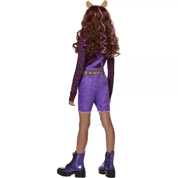 Spirit Halloween Monster High Kids Clawdeen Wolf Costume  Officially Licensed  Werewolf Cosplay  Group CostumeSpirit Halloween Monster High Kids Clawdeen Wolf Costume  Officially Licensed  Werewolf Cosplay  Group Costume