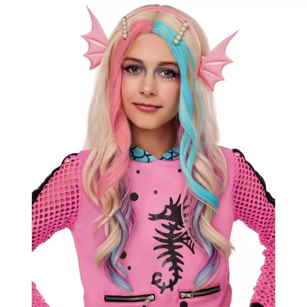 Spirit Halloween Monster High Kids Lagoona Blue Wig  Officially Licensed  Monster High AccessoriesSpirit Halloween Monster High Kids Lagoona Blue Wig  Officially Licensed  Monster High Accessories