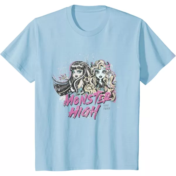 Monster High Alumni  2010 Tour TShirtBaby Blue