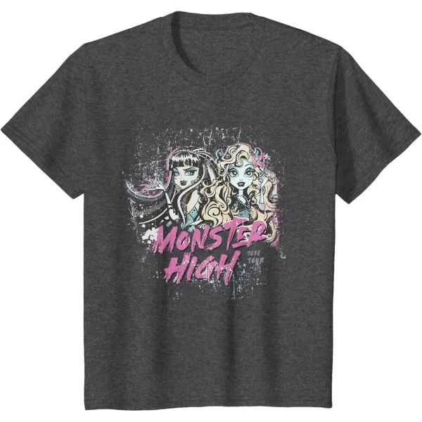 Monster High Alumni  2010 Tour TShirtDark Heather Grey