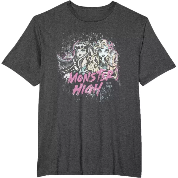 Monster High Alumni  2010 Tour TShirtDark Heather Grey