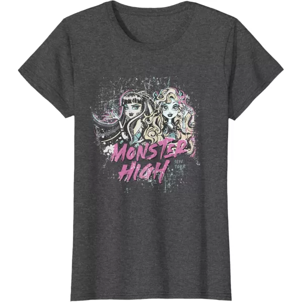 Monster High Alumni  2010 Tour TShirtDark Heather Grey