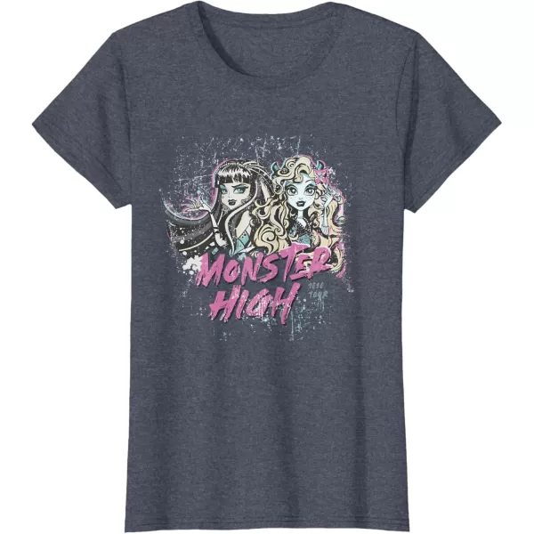 Monster High Alumni  2010 Tour TShirtHeather Blue