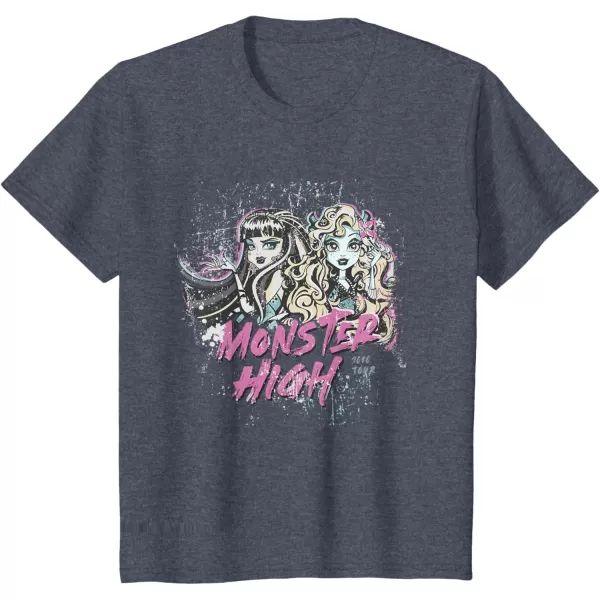 Monster High Alumni  2010 Tour TShirtHeather Blue