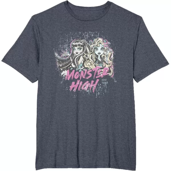 Monster High Alumni  2010 Tour TShirtHeather Blue