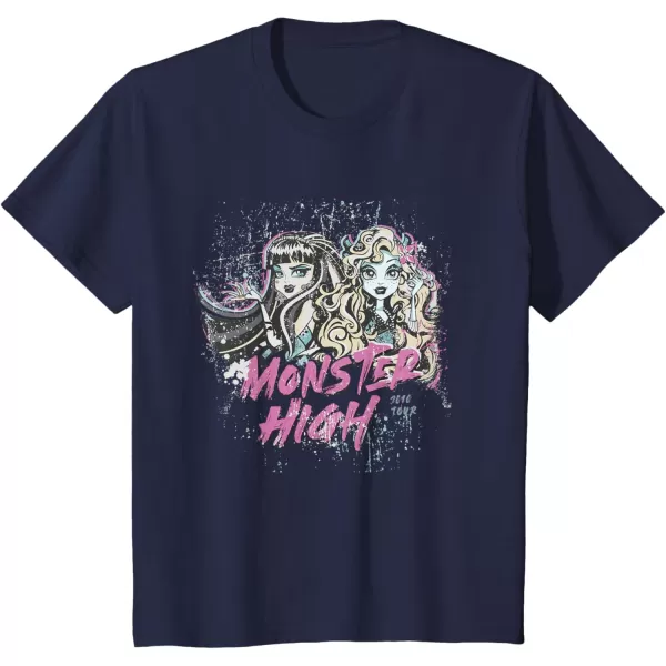 Monster High Alumni  2010 Tour TShirtNavy Blue