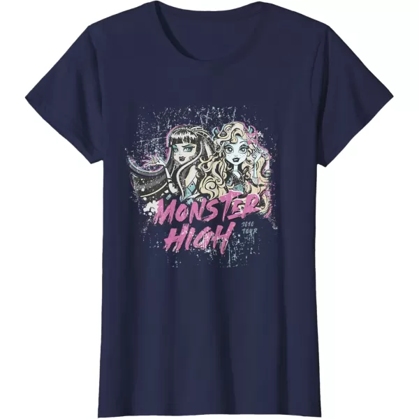 Monster High Alumni  2010 Tour TShirtNavy Blue