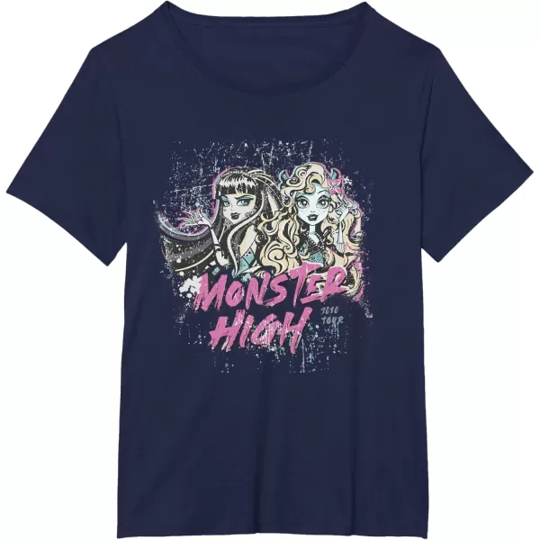 Monster High Alumni  2010 Tour TShirtNavy Blue