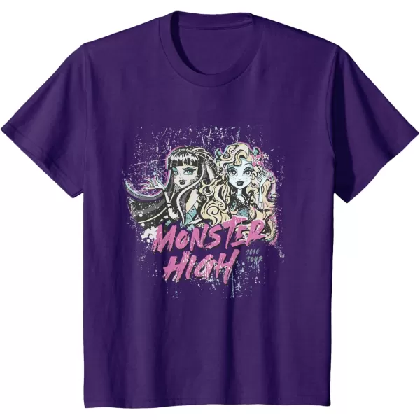 Monster High Alumni  2010 Tour TShirtPurple