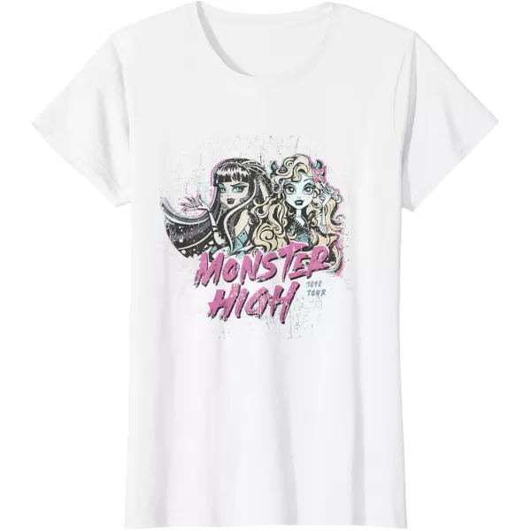 Monster High Alumni  2010 Tour TShirtWhite