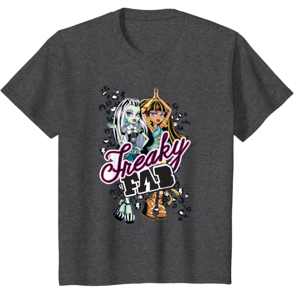 Monster High Alumni  Freaky Fab TShirtDark Heather Grey