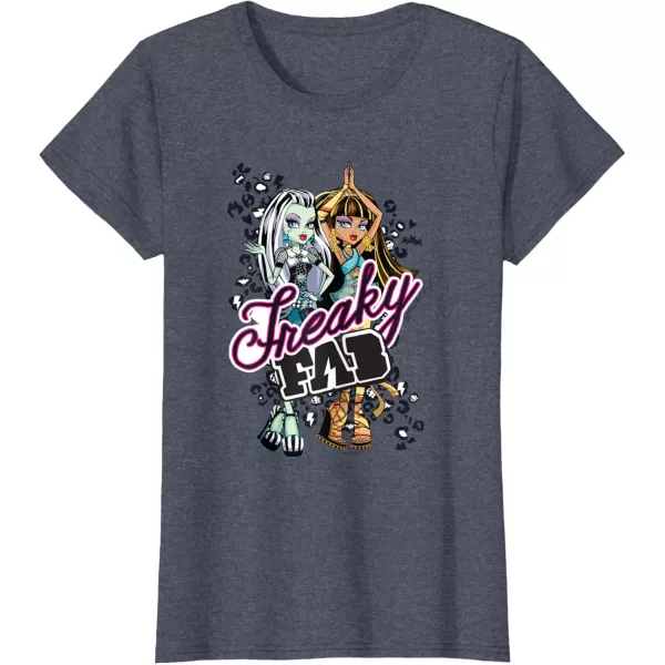 Monster High Alumni  Freaky Fab TShirtHeather Blue